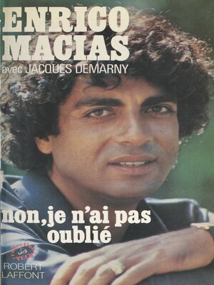 cover image of Non, je n'ai pas oublié
